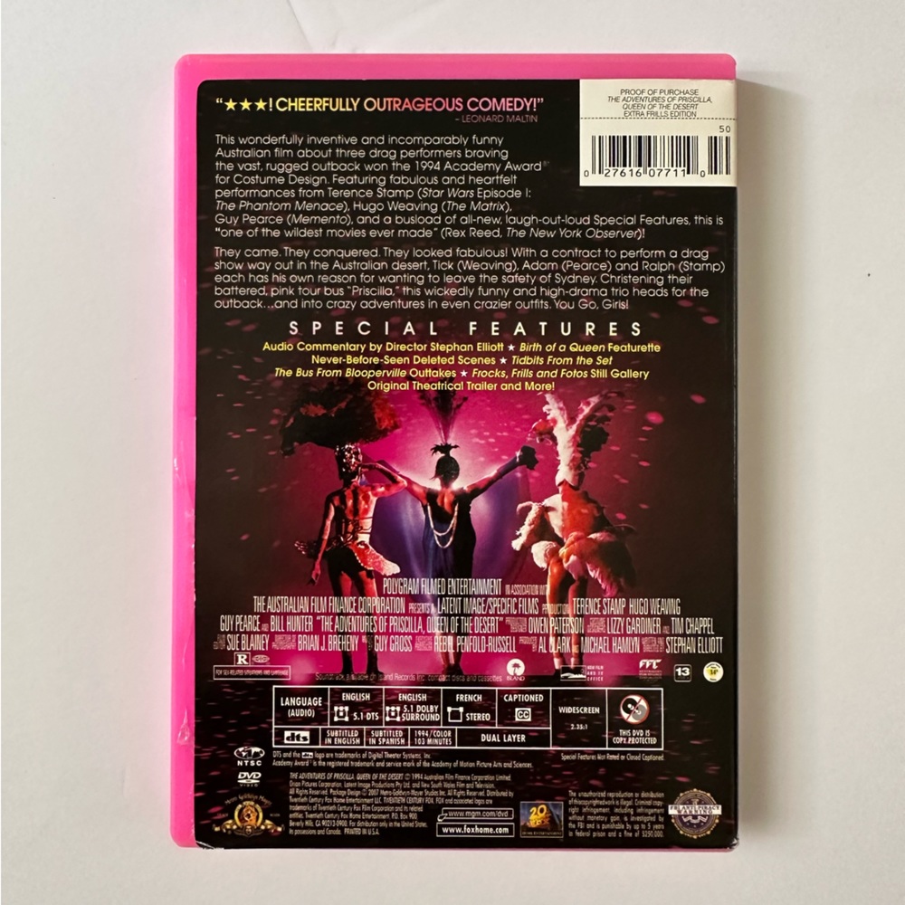 Priscilla Queen of the Desert DVD - Picture 5 of 5